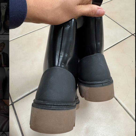 BRAND NEW ECCO Leather Mid-Cut Boot in Size 39 - Picture 7 of 11